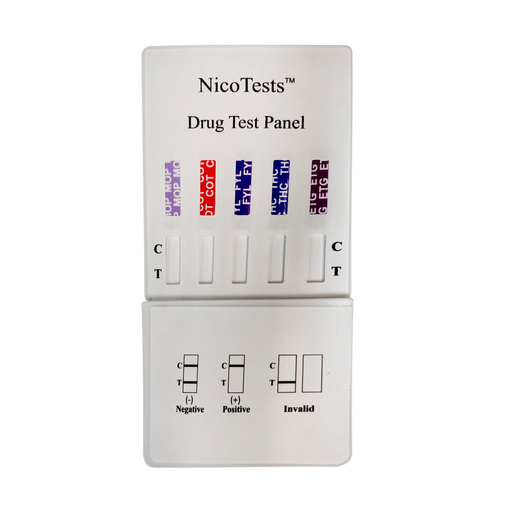 ExtraSensitive Marijuana Nicotine Alcohol Urine Drug Test NicoTests