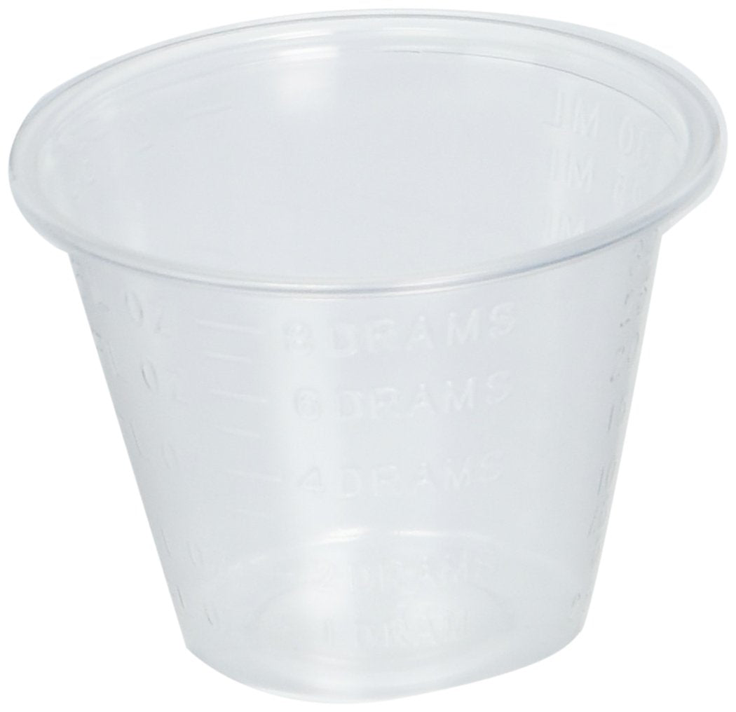 Saliva Collection Cups - Plastic
