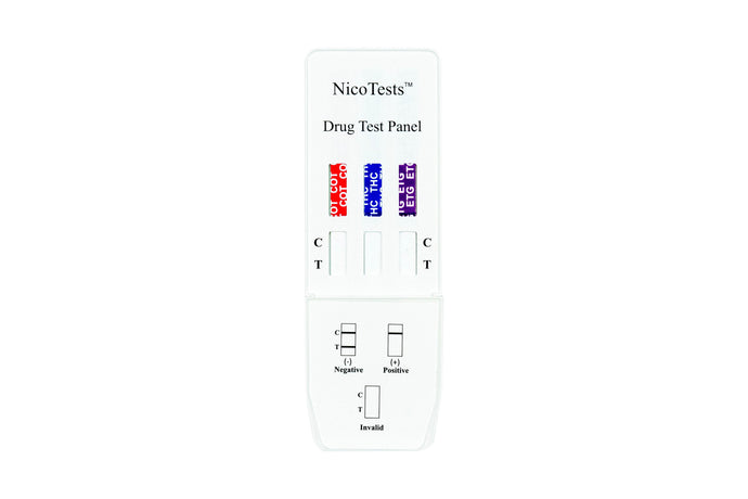 Extra-Sensitive Marijuana Nicotine and Alcohol - 300 ng EtG- Urine Drug Test with collection cups. No international orders.