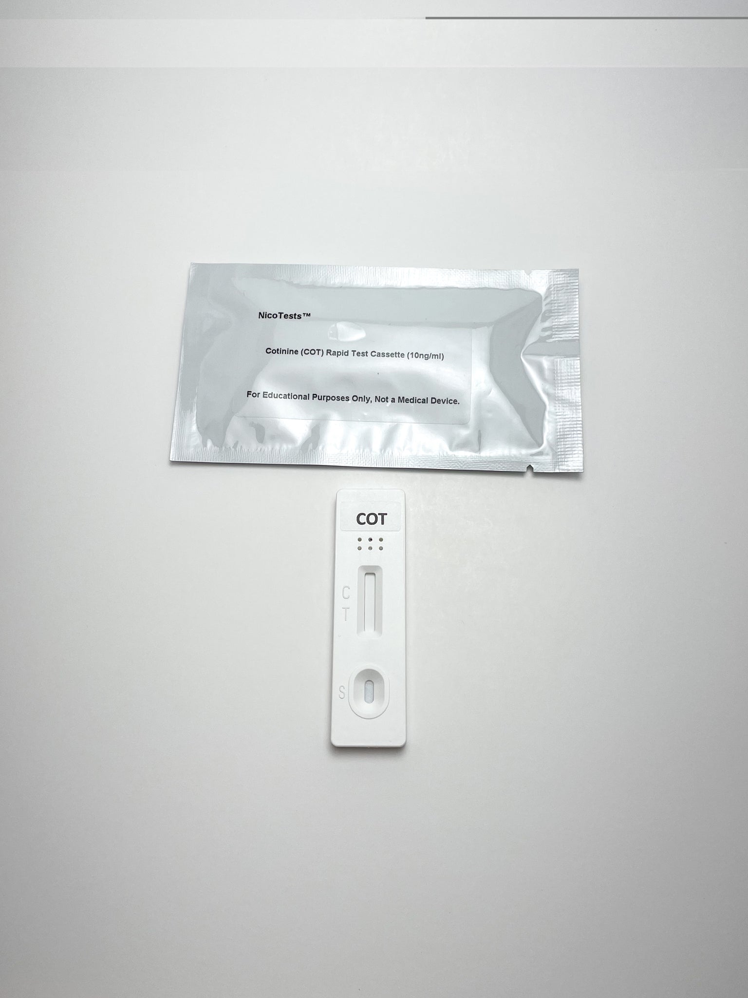 UltraSensitive 10 ng Nicotine Saliva Home Test Kit Home Saliva Drug